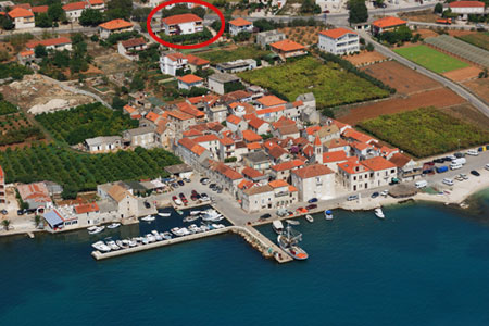 Seget pogled iz zraka Seget Aero